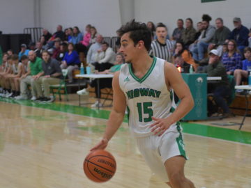 Emmett Hegland, basketball senior