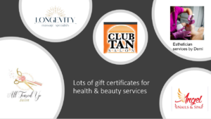beauty gift certificates